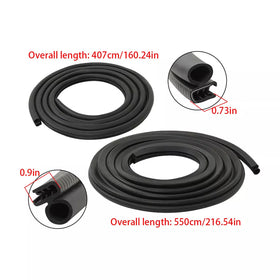 2000 Chevrolet Tahoe 2x Front Door Weatherstrip Seal Kit AM-35015073 15758703 Generic
