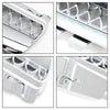 2003-2006 Mercedes Benz SL-Class R230 SL500 SL600 SL55 AMG Front Bumper Upper Grill Silver Chrome Grille