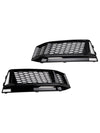2016-2018 Audi S4 / A4 S-Line B9 2PCS Fog Light Cover Grille 8W0 807 681 K 8W0 807 682 K Generic