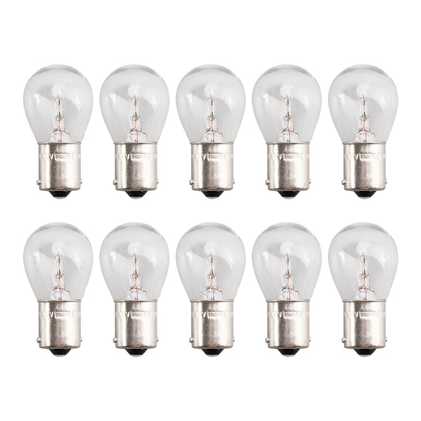 OSRAM 10PCS Car Light Tubular Lamp bulb P21W BA15S 12V 21W 7506 Generic