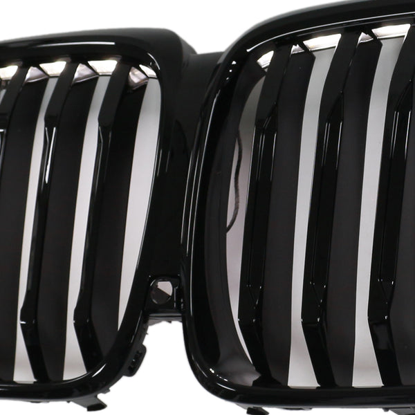 2019-2022 BMW X5 G05 M-Performance Gloss Black Front Kidney Grille Grill 51137454887 Generic