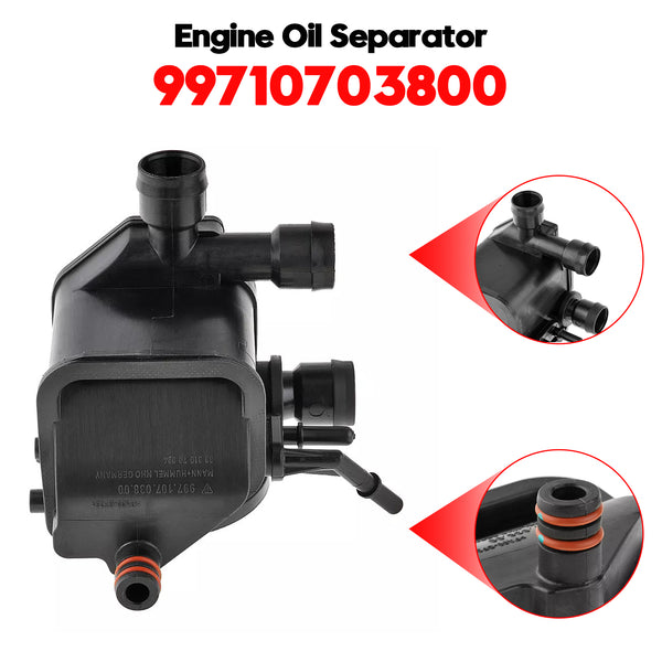 2005-2008 Porsche Engine Oil Separator Vent Valve 99710703800 90033105340 Generic