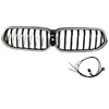 2020-2025 BMW 6 Series G32 Glossy Black Front Kidney Grill Grille Generic