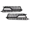 2013-2016 AUDI A5 S-Line / S5 2PCS Front Fog Lamp Black Grill Grille 8T0 807 681 K 8T0 807 682 K Generic