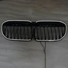 2019-2022 BMW 7 Series G11 G12 Double Slat Gloss Black Front Grill Grille Generic