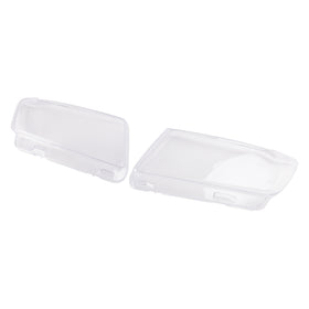 2011-2013 Jeep 2pcs Headlight Lens Shell Cover Clear 55079379AF 55079378AF Generic