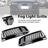 2016-2018 Audi S4 / A4 S-Line B9 2PCS Fog Light Cover Grille 8W0 807 681 K 8W0 807 682 K Generic