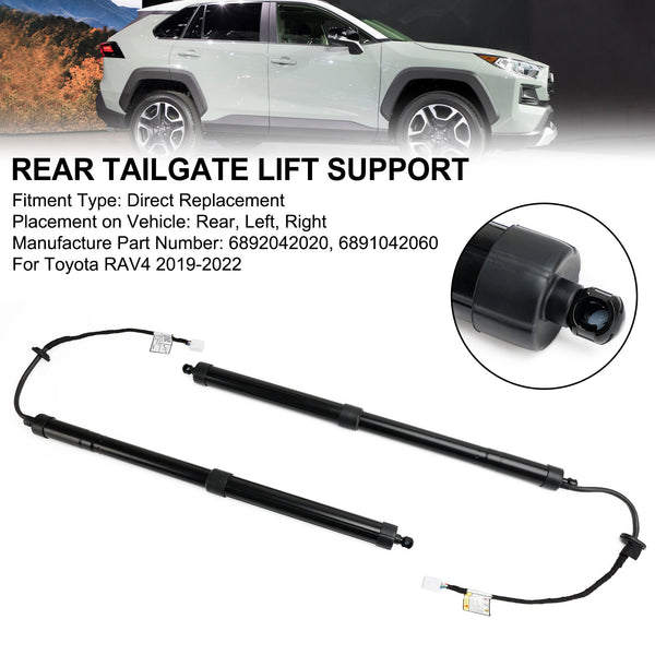 2019-2022 Toyota RAV4 2PCS Rear Tailgate Hatch Lift Support 6892042020 Generic