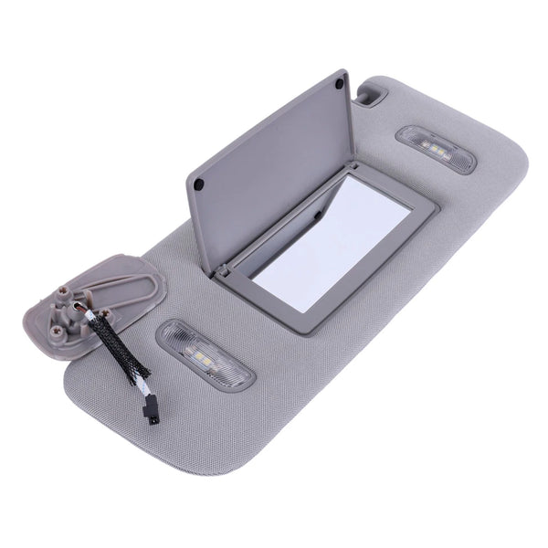 Gray Left Side Sun Visor 22870346 For Chevrolet GMC 2015-2019