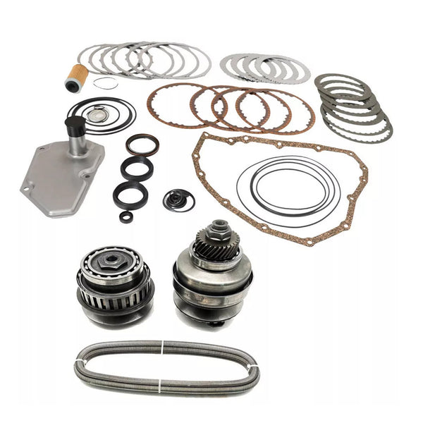 Transmission Master Rebuild Kit & Pulley Set W/ Belt JF015E RE0F11A For Nissan