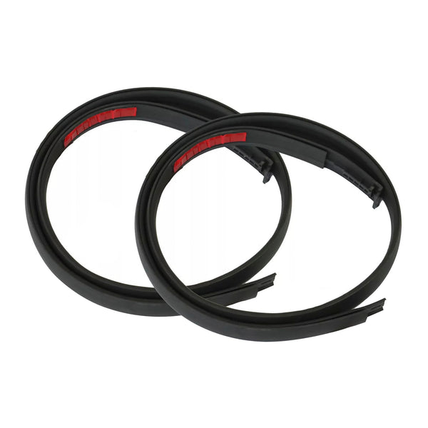 2007-2020 Toyota Tundra DOUBLE CAB 2PCS Roof Drip Molding Trim Left & Right Side Rubber 768679409158 75552-0C050 Generic