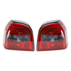 1992-1997 VW GOLF MK3 MK 3 III 2PCS Clear LED Rear Tail Lights Lamps Generic