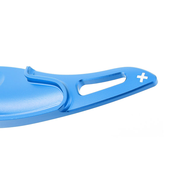 Steering Wheel Paddle Shifter Extension For Hyundai Elantra i30 Aluminium Blue