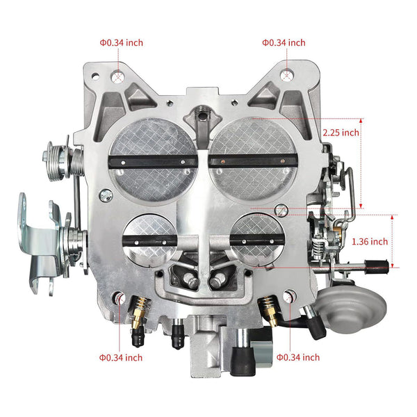 1970-1973 Chevrolet V8 Chevy small block Gen I 6.6L/400 Quadrajet Carburetor 750 CFM Generic