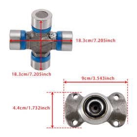 1997-2006 Jeep Wrangler TJ Double Cardan Joint 211355X + 5-153X Generic