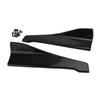 48cm Skirt Spoiler Rear Lip /Side Extension Rocker Splitters Winglet Wings Black Generic