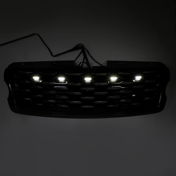 13-17 Land Rover Range Rover Vogue L405 W/LED Front Bumper Upper Grill Generic