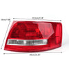 Tail Light Cover For Audi A6 S6 06-08 Quattro 4F5945096M Halogen Generic
