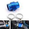 40mm Blue Water Temp Joint Pipe Temperature Gauge Radiator Adapter Hose Sensor Generic