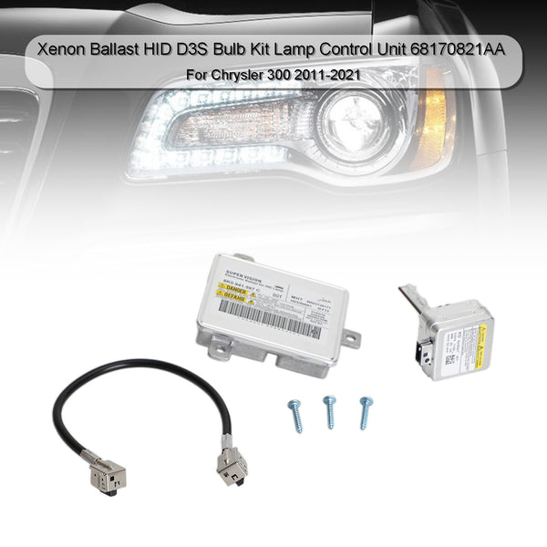 2011-2021 Chrysler 300 68170821AA Xenon Ballast HID D3S Bulb  Lamp Control Unit Generic