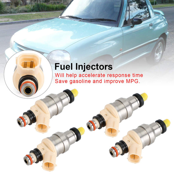 Fuel Injectors 4G1549 1571058B00 INP470 Fit 1992-1997 Geo Tracker Generic