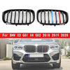 BMW G01 X3 G02 X4 M-Color Kidney Grill Grille 51138469959 fit BMW G01 X3 G02 X4 Gloss Black Generic