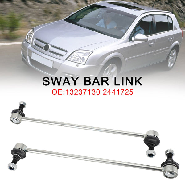 2pcs Front Sway Bar Link 13237130 2441725 for Opel Vectra C Signum Saab 9-3 II Generic