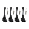 2014 Nissan Pathfinder l4 2.5L 4PCS 22448ED000 Ignition Coils Pack 22448JA00A UF708 Generic