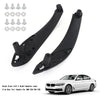 Black Front L+R Handle Inner Door Pull Handle For BMW F30 F34 F35 2013+ Generic
