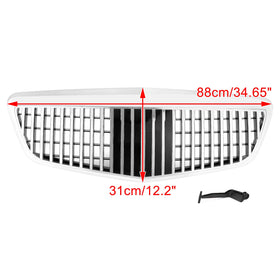 2010-2013 Benz W221 S-Class AMG S400 S450 S550 S600 S65 S63 MayBach style Front Grille Grill 22188000837712Generic