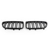 2009-2014 BMW X1 E84 SUV Gloss Black Dual Slats Front Hood Kidney Grill Grille Generic