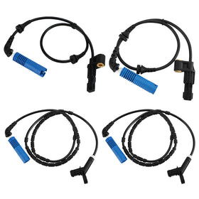 4 ABS Wheel Speed Sensor Front Rear Left&Right for BMW 325CI 325I 330CI 330I M3 Generic