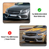 2015-2018 Benz C-Class W205 Base Sedan Honeycomb Front Fog Light Cover 2058850723 MB1038172 Generic