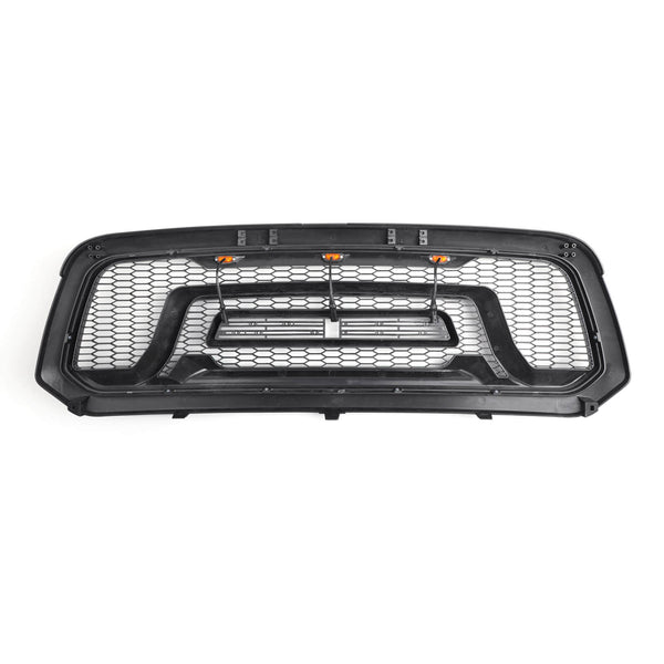 Dodge Ram 1500 2013-2018 Honeycomb Bumper Grill Hood Front Grille ABS Front Bumper Generic