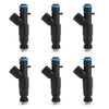 UCarPart For 1999-2004 Cherokee Grand Cherokee Wrangler 4-Hole Upgrade Fuel Injectors 0280155784 FJ454 0280155923 Generic