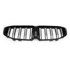 2019-2023 BMW F40 1-Series Gloss Double Black Front Replacement Hood Grille Generic