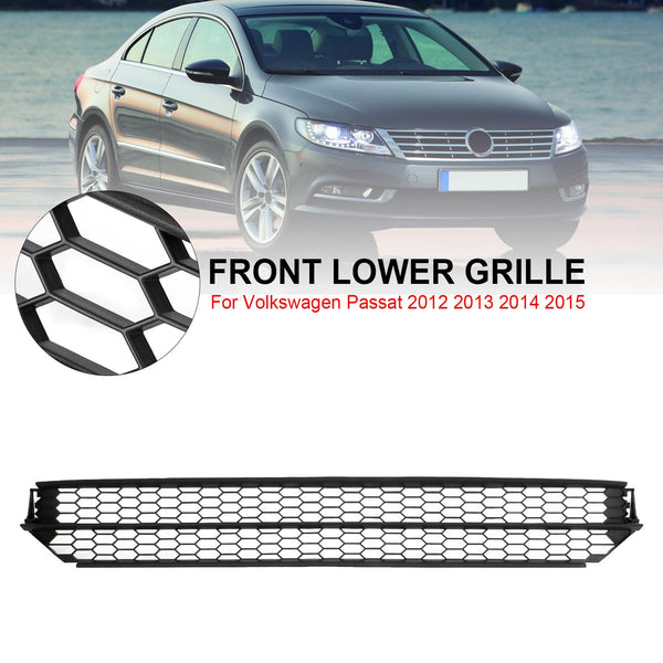 2012-2015 VW Passat Honeycomb Front Bumper Lower Grill 5618536779B9 VW1036126 Generic