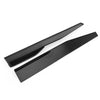 Universal Car Front Bumper Lip Spoiler Diffuser Body Kits + Side Skirt Splitter Generic