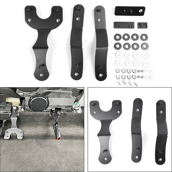 Black Adjustment Rear Seat Recline Kit sets For Ford F150 2015-2023 Generic