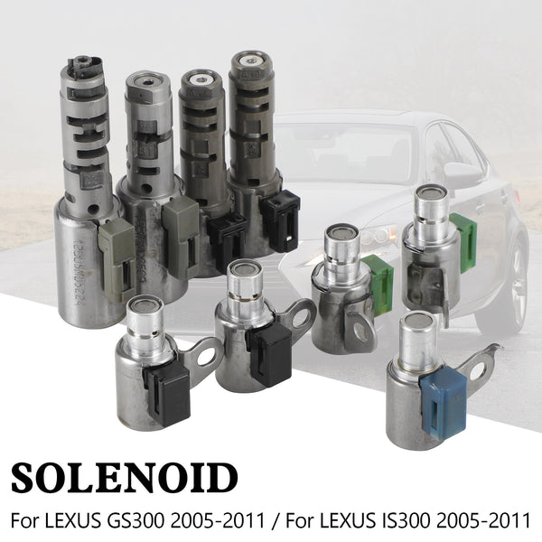 2005-2011 Lexus IS250 2.5L IS300 GS300  A960E 6-SPEED Transmission Solenoids Generic