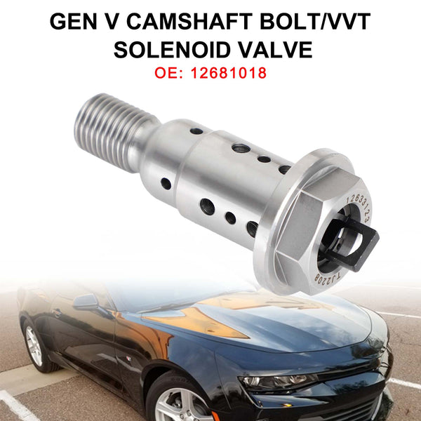 16-19 Cadillac CTS-V LT4 12681018 12697047 Gen V Camshaft Bolt/VVT Solenoid Valve Generic