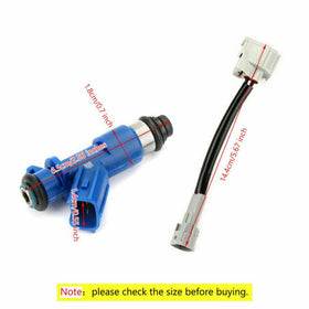 New Denso Fuel Injectors 410Cc For Acura Honda 16450Rwca01 Generic