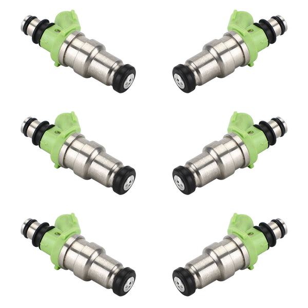 1989-1992 Toyota Cressida 3.0L 6PCS Fuel Injectors 23250-70080 2320970080 Generic