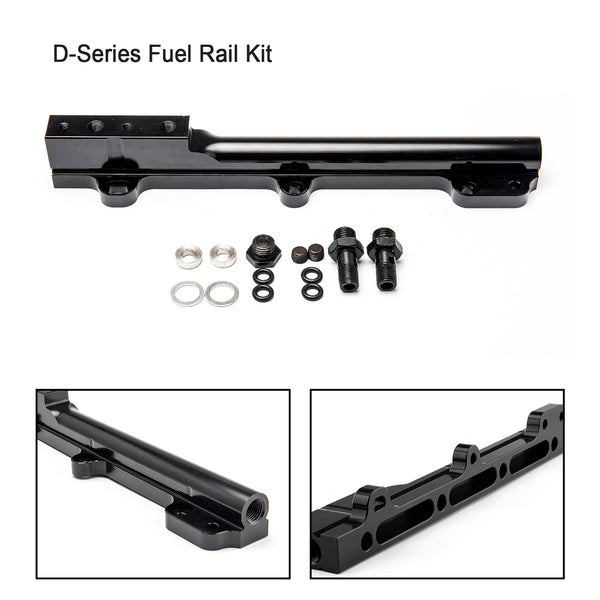 Civic CR-X D15B7 D15B8 D16A6 D16Z6 Aluminum D Series High Flow Fuel Rail Kit Generic