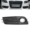 2008-2012 AUDI S4/A4 B8 Left Side Matte Black Fog Light Grill S-Line Bumper Generic