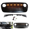 2018-2021 Wrangler JL Front Bumper Grille Grill With LED Amber Light Generic