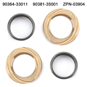 1990-1992 Toyota Landcruiser FJ80R Front Inner Axle Spindle Bearing+Bush Kit 90364-33011 90381-35001 ZPN-03904 Generic