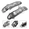 99-03 S W220 CL W215 Benz Gray Pair Side Mirror LED Turn Signal Light Generic