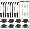 2008-2009 Buick LaCrosse 5.3L-V8 8PCS Square Ignition Coil+Spark Plug+Wires 12611424 8125706160 D510C UF413 12570616 Generic