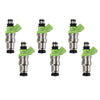 1989-1992 Toyota Cressida 3.0L 6PCS Fuel Injectors 23250-70080 2320970080 Generic